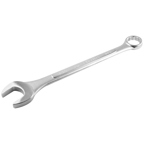 Raised Panel Combo Wrench, 12Pt, 1-1/2"